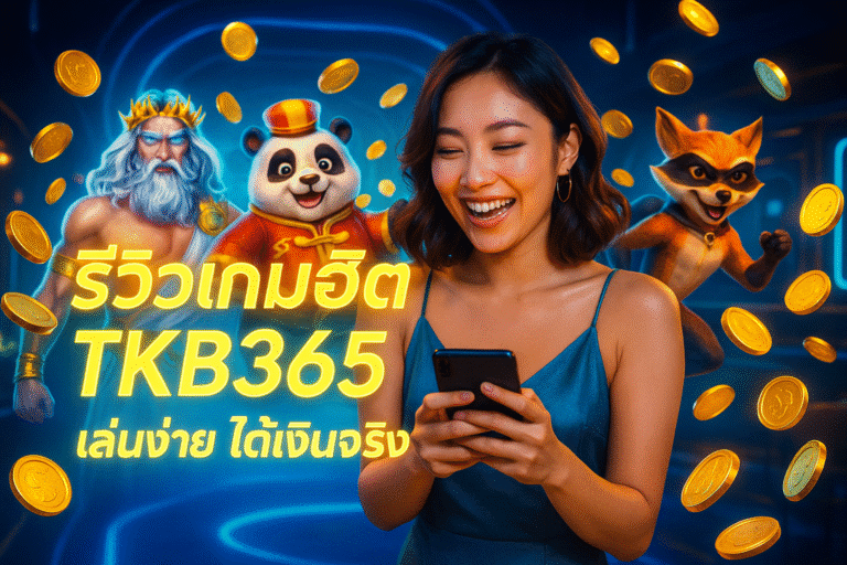รีวิวเกมฮิต TKB365 เล่นง่าย ได้เงินจริง