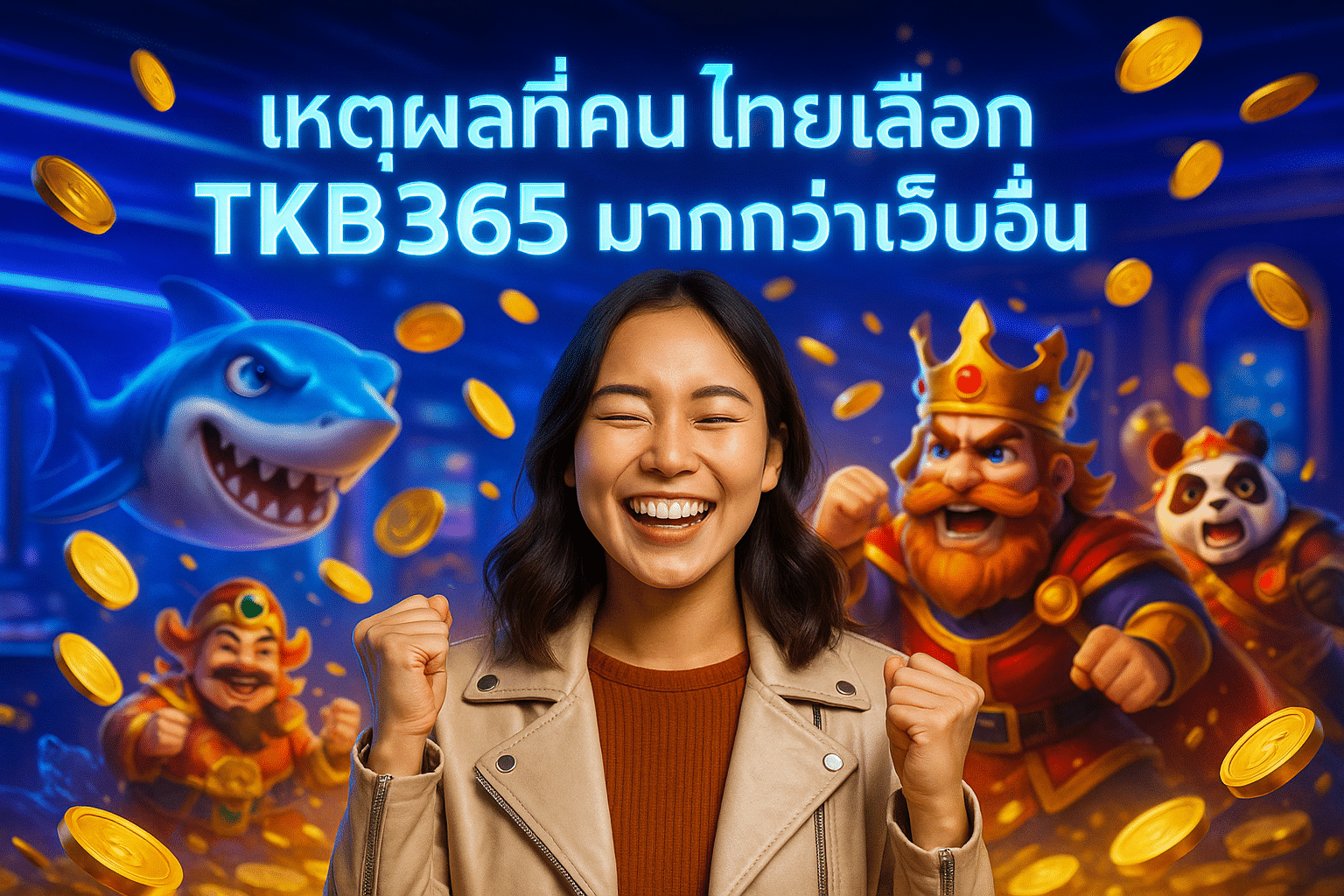 เหตุผลที่คนไทยเลือก TKB365 มากกว่าเว็บอื่น