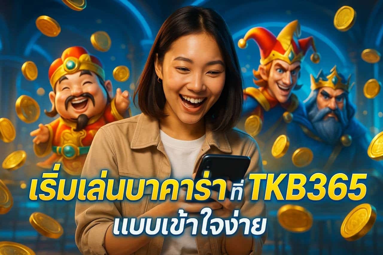 เริ่มเล่นบาคาร่าที่ TKB365 แบบเข้าใจง่าย
