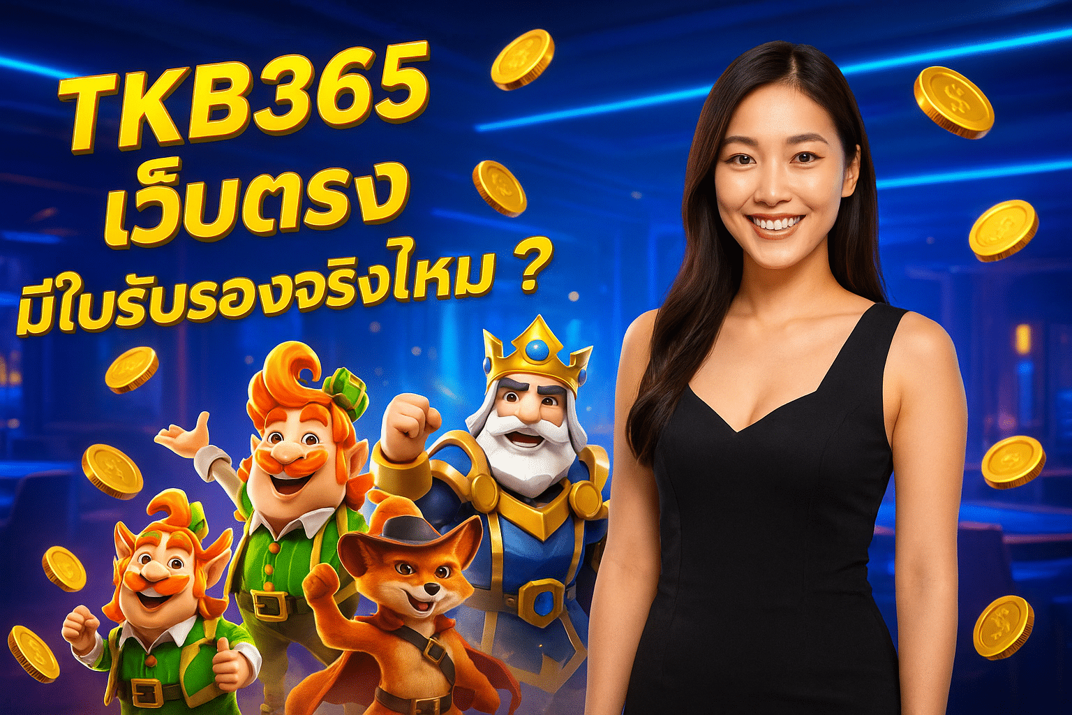 TKB365 เว็บตรง มีใบรับรองจริงไหม?